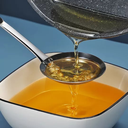 🔥Hot Sale 40% OFF 🔥304 Stainless Steel Strainer Spoon