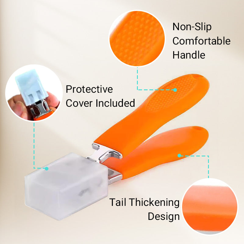 🔥HOT SALE🔥Wide Jaw Opening Anti-Splash Slanted Nail Clipper