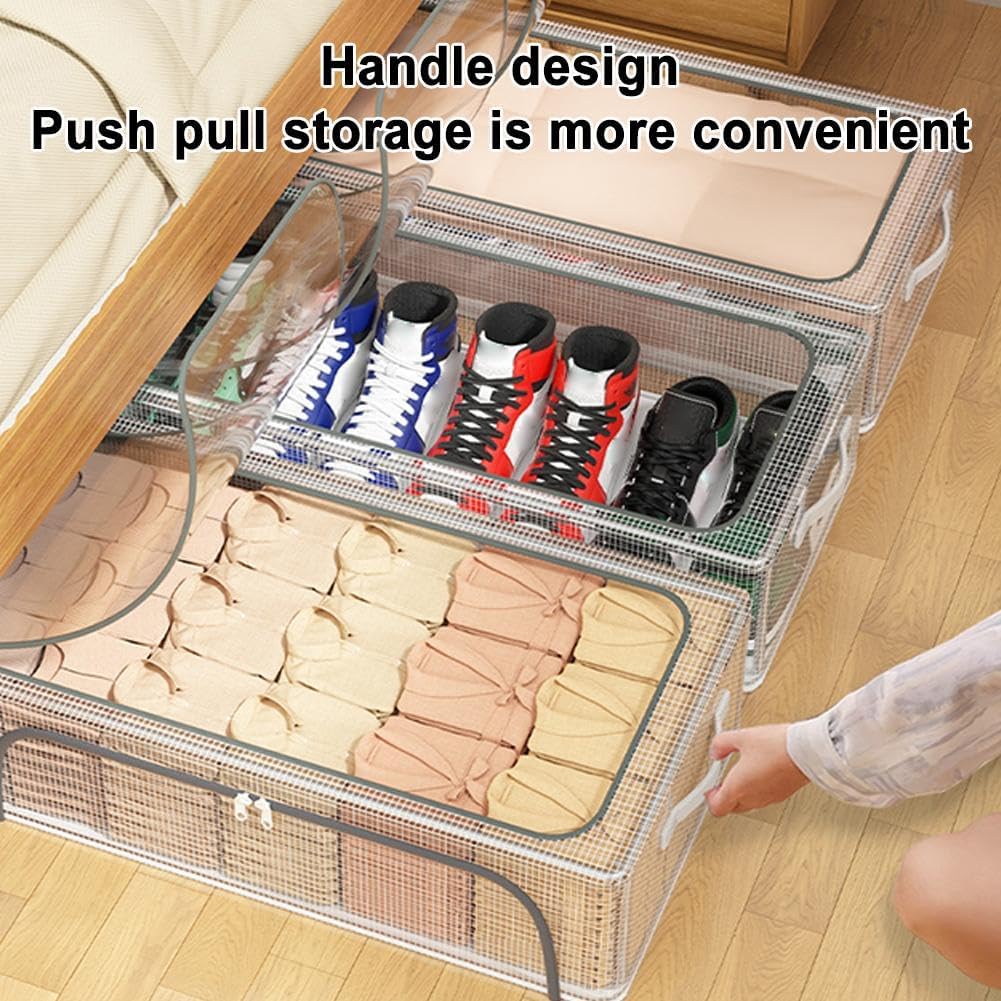💖LAST DAY SALE 49% OFF!!💖PVC Shoe Storage Box - Waterproof & Foldable