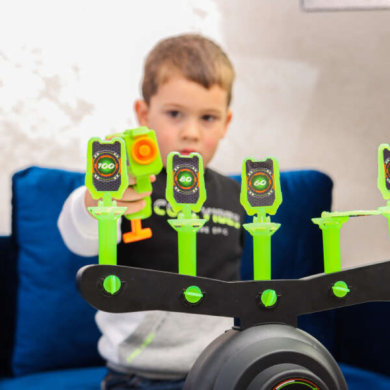 🎁Christmas Sale 50% OFF💓Glow-in-the-Dark Shooting Target Practice Kids Shooting Toy Gun Set