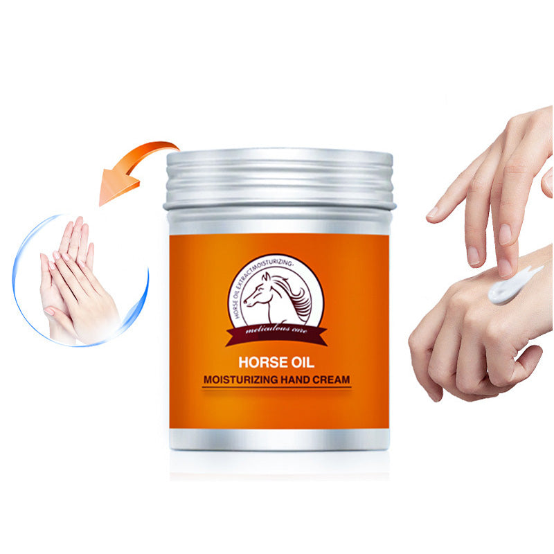Scented Horse Oil Cream for Dry and Cracked Skin