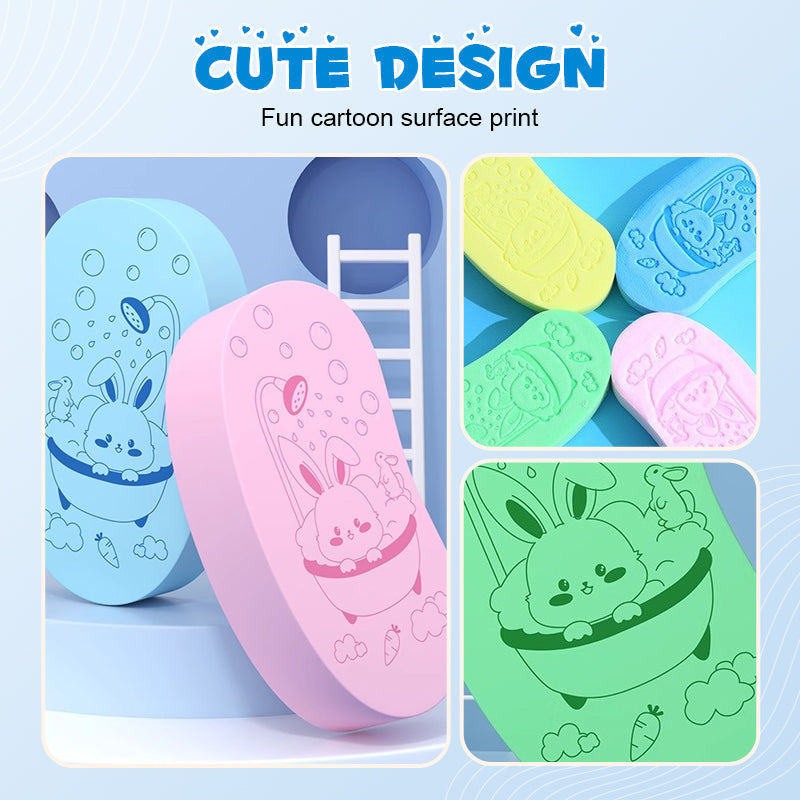 Soft Skin-Friendly Bath Sponge for Children