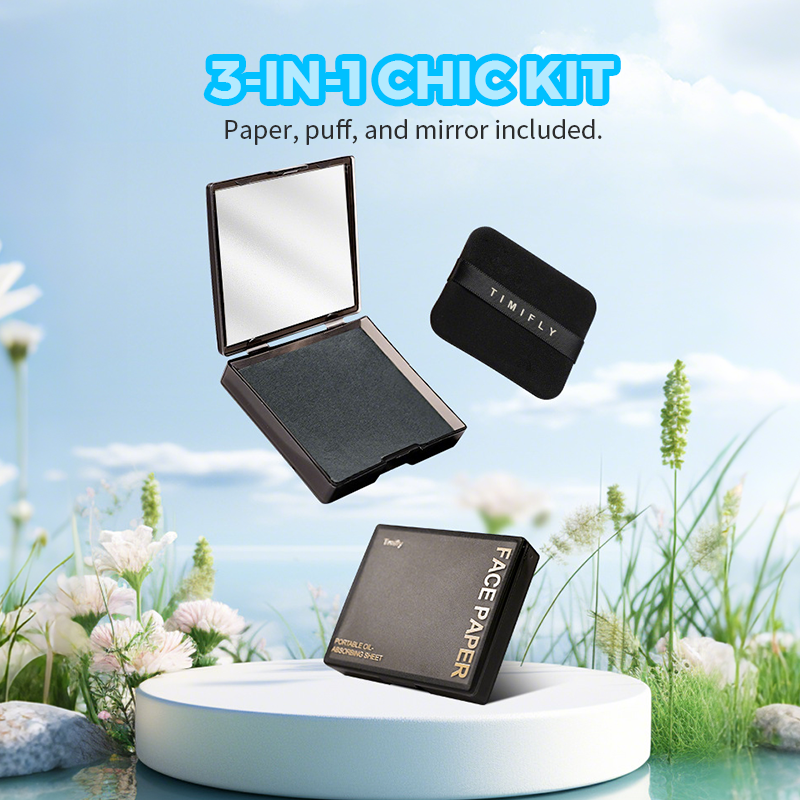 3-in-1 Portable Oil-absorbing Paper