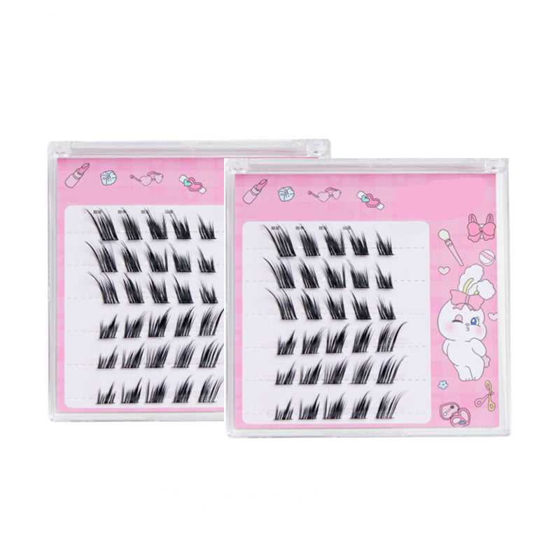 False Eyelashes with Self-Adhesive