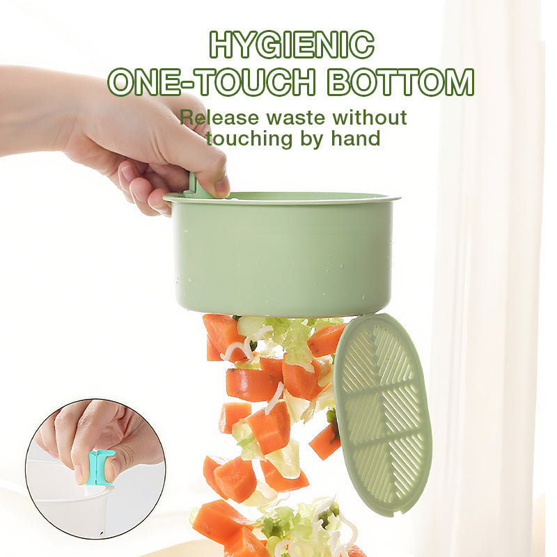 2-in-1 Hanging Sink Strainer Basket