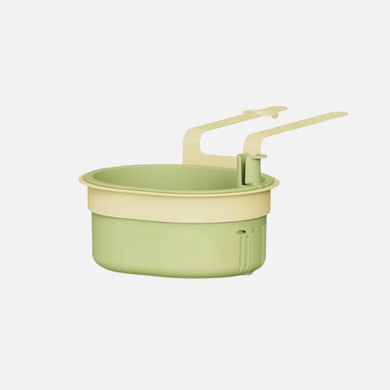 2-in-1 Hanging Sink Strainer Basket