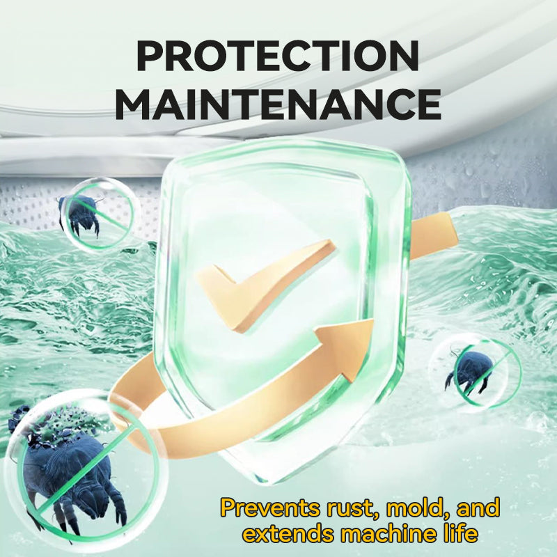 HOT SALE 🎁 Anti-Odor & Mold Washing Machine Cleaner