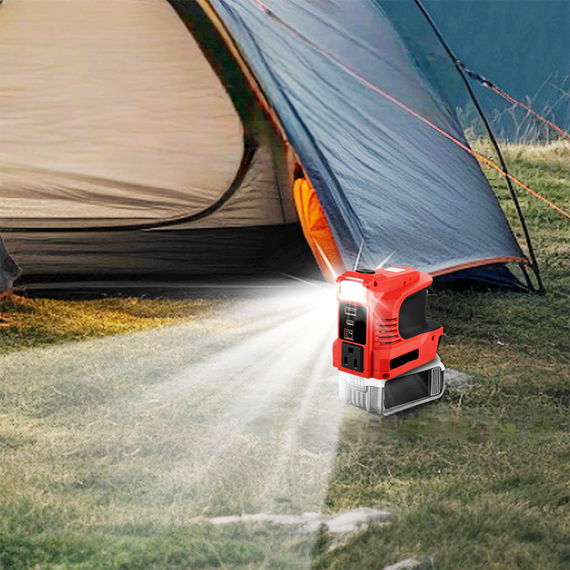 Compact DC to AC Inverter - Suitable for cars, motorhomes, outdoor use, and summer houses