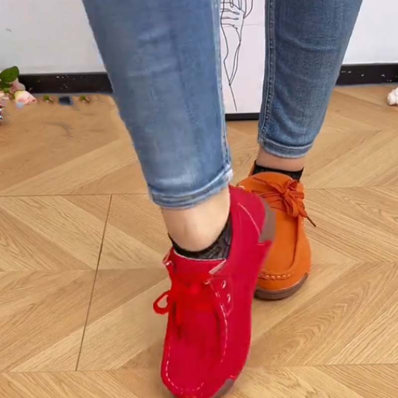 🔥 LAST DAY PROMOTION - 50%OFF 🔥Women's Casual Elevated Platform Lace-Up Loafers