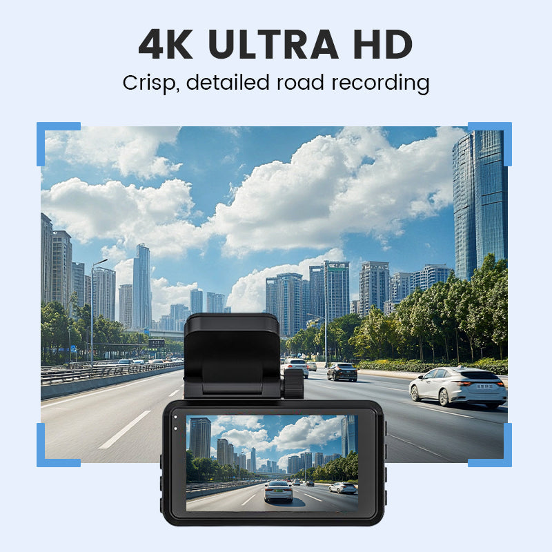 📹 50% OFF NOW! ✨ 4K Ultra HD Car Dashcam - Night Vision & Loop Recording with WiFi and Mobile App Connectivity 🚗🌙