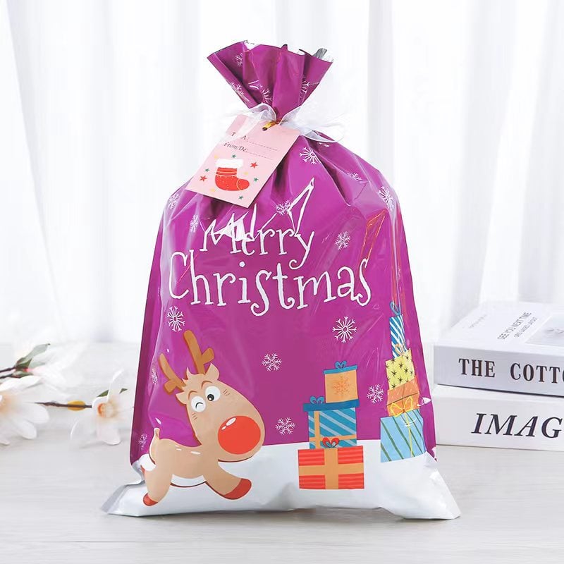 🎄Christmas Sales 49% OFF🎁Drawstring Christmas Gift Bags (Biodegradable)