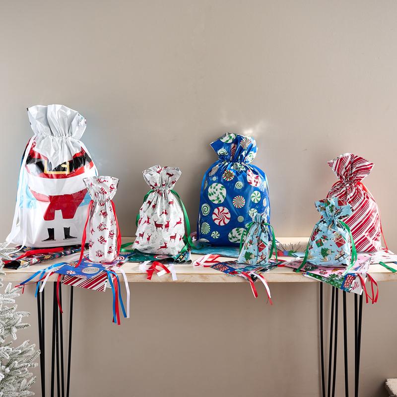 🎄Christmas Sales 49% OFF🎁Drawstring Christmas Gift Bags (Biodegradable)