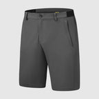 Calções de golfe casuais para homem elásticos e de secagem rápida
