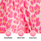 🏖️Promoção de Verão: 50% de DESCONTO!!🎀Vestido estampado com decote em V para mulher