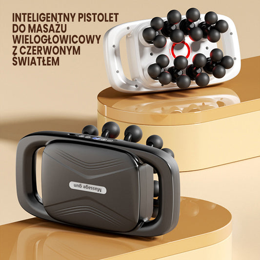🔥Oferta ograniczona czasowo na Czarny Piątek – 50% zniżki🔥 Inteligentny pistolet do masażu wielogłowicowy z czerwonym światłem