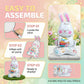 🎁Πασχαλινές εκπτώσεις Early Bird🐰Giant 3D Standing Bunny Balloon Αυτοφερόμενο εορταστικό κέφι