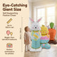 🎁Πασχαλινές εκπτώσεις Early Bird🐰Giant 3D Standing Bunny Balloon Αυτοφερόμενο εορταστικό κέφι