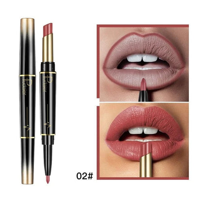 👄Hot Promotion 49% Off👄16 Color Long Lasting Lipstick Lipstick + Lip Liner Combo