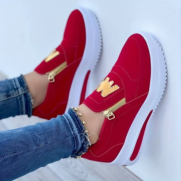 💎 Ténis ortopédicos com plataforma para mulher – Apoio triplo do arco, sola antiderrapante e conforto ao andar descalça 🥿👣