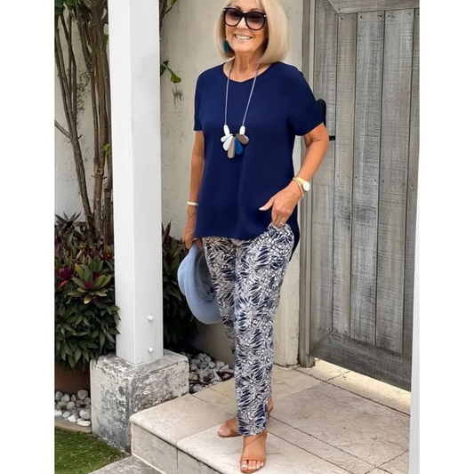 Καλοκαιρινό casual σετ δύο τεμαχίων 2 σετ