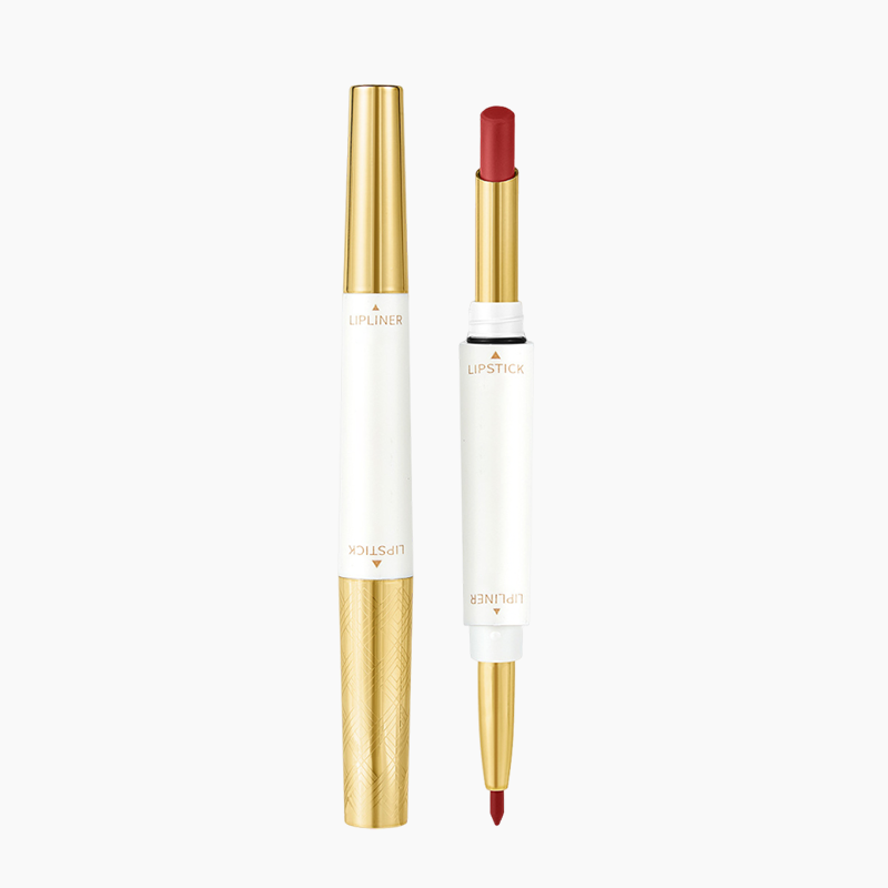 2-In-1 Long Lasting Double Head Lipstick ＆ Lipliner
