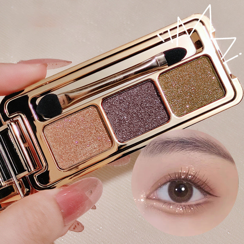 High-Shine Glitter Trio Eyeshadow Palette