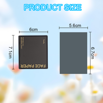3-in-1 Portable Oil-absorbing Paper