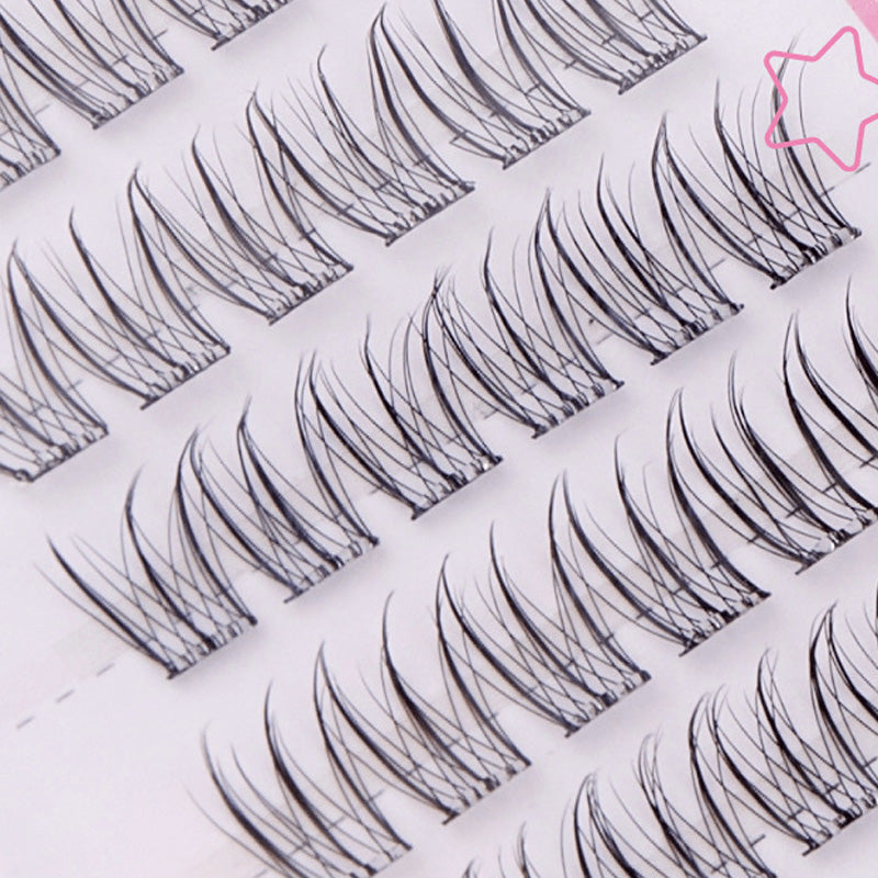 False Eyelashes with Self-Adhesive