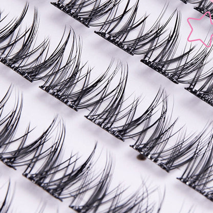 False Eyelashes with Self-Adhesive
