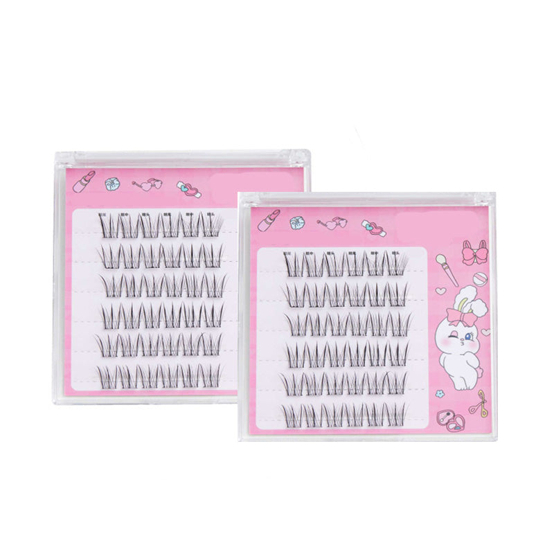 False Eyelashes with Self-Adhesive