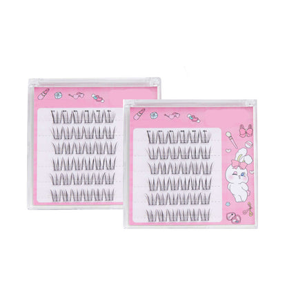 False Eyelashes with Self-Adhesive