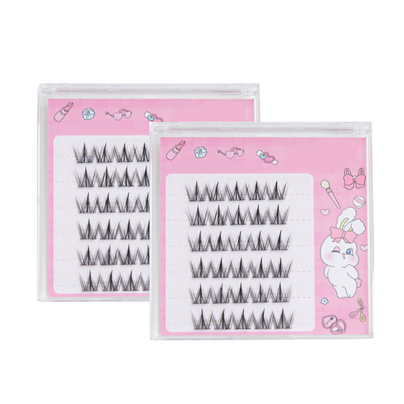 False Eyelashes with Self-Adhesive