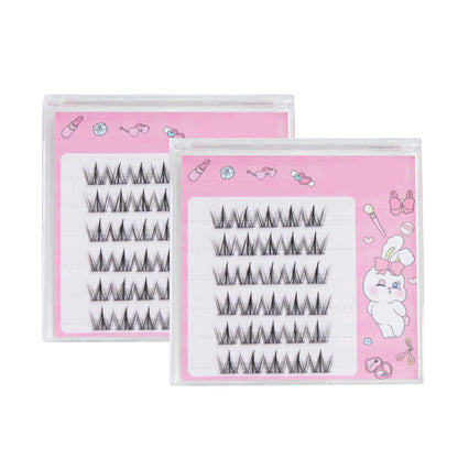 False Eyelashes with Self-Adhesive