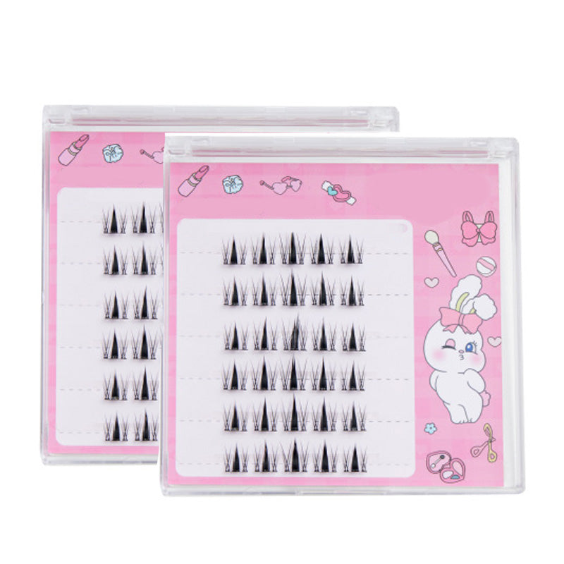 False Eyelashes with Self-Adhesive