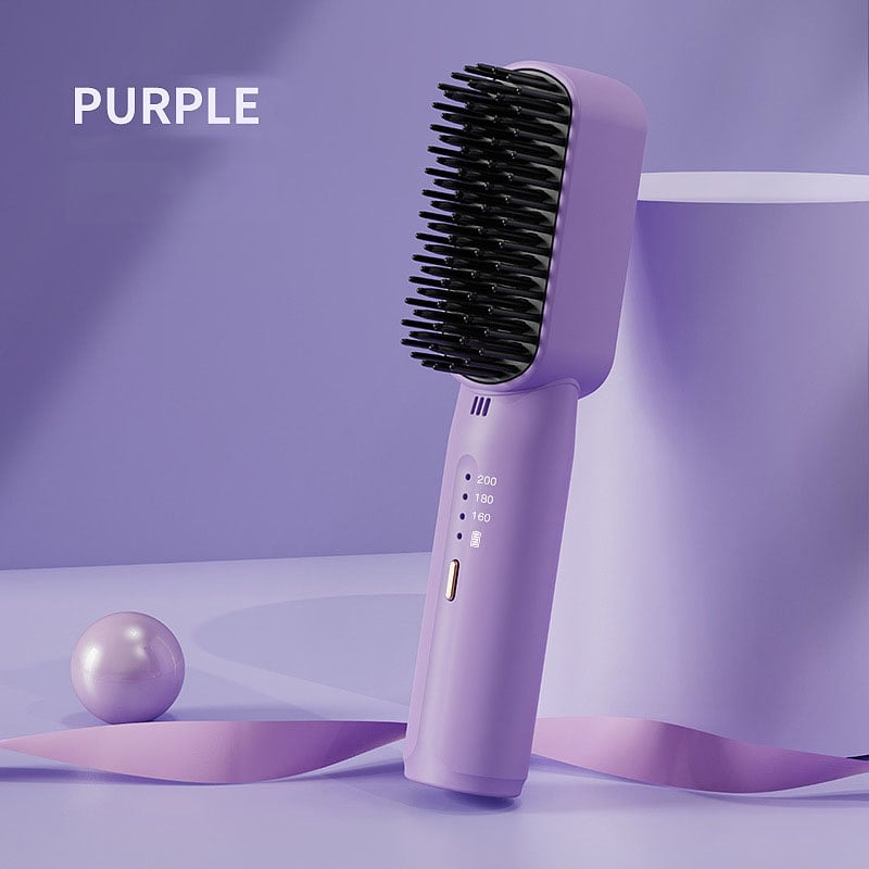🎁✨Hot sale🔥Portable cordless mini hair straightening comb