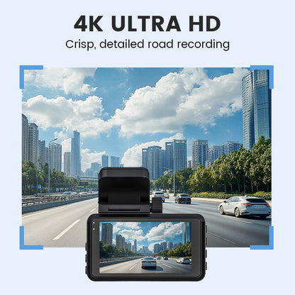 📹 50% OFF NOW! ✨ 4K Ultra HD Car Dashcam - Night Vision & Loop Recording with WiFi and Mobile App Connectivity 🚗🌙
