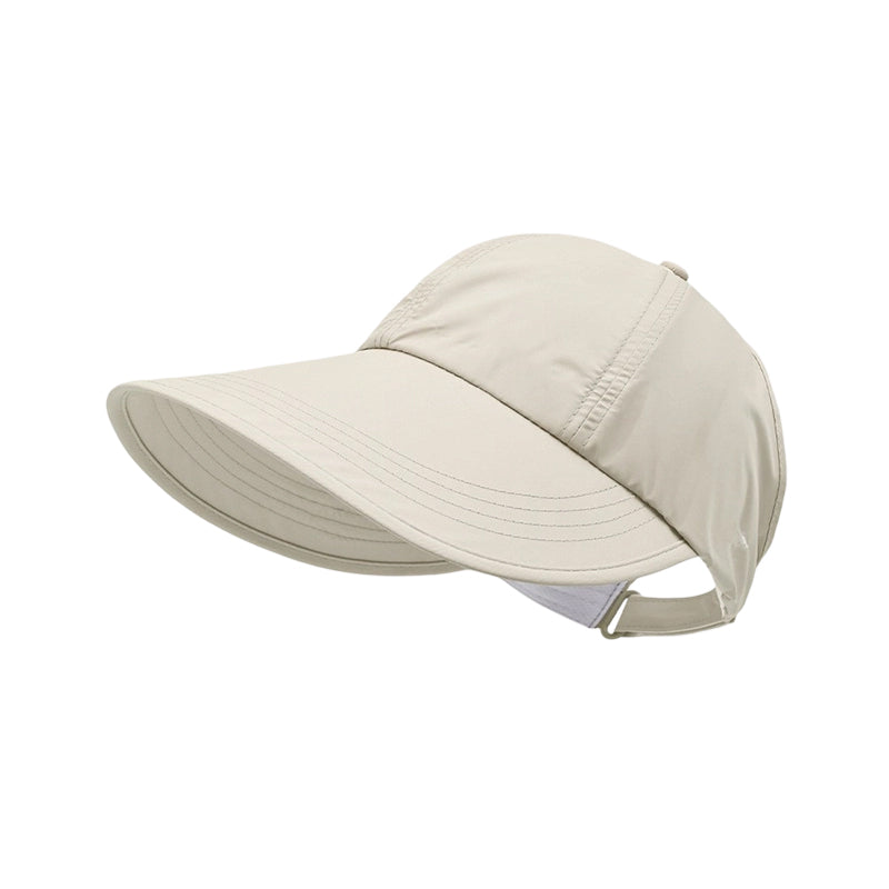 🧢  Chapéu de sol de aba larga para mulher – Proteção UV, tecido de secagem rápida e conforto respirável 🌊