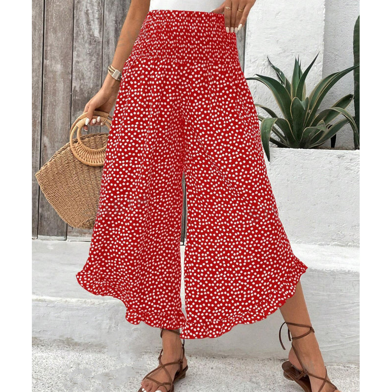 🔥 50 % de desconto hoje! Calças largas de cintura alta para mulher – Esbeletantes, confortáveis e elegantes