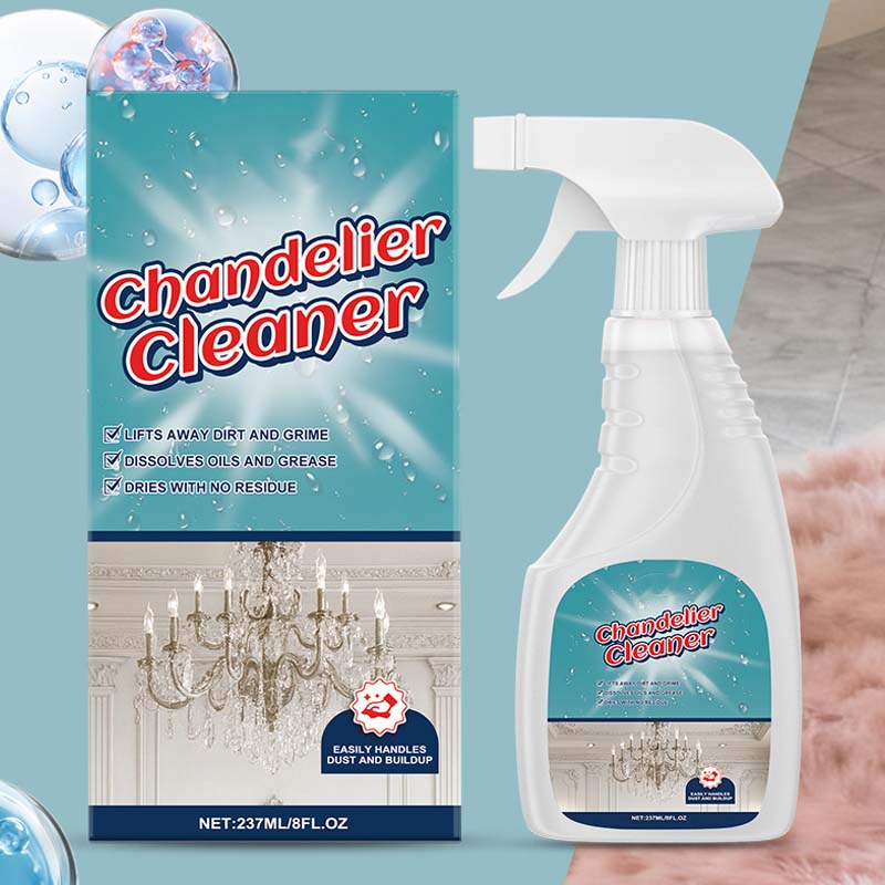 Spray para limpeza e manutenção de lustres
