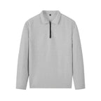 Conjunto de sweatshirt para homem com textura waffle e calça reta
