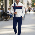 Conjunto de homem com estampado gráfico – camisola e calças