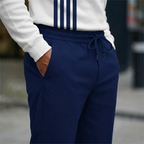 Conjunto de homem com estampado gráfico – camisola e calças