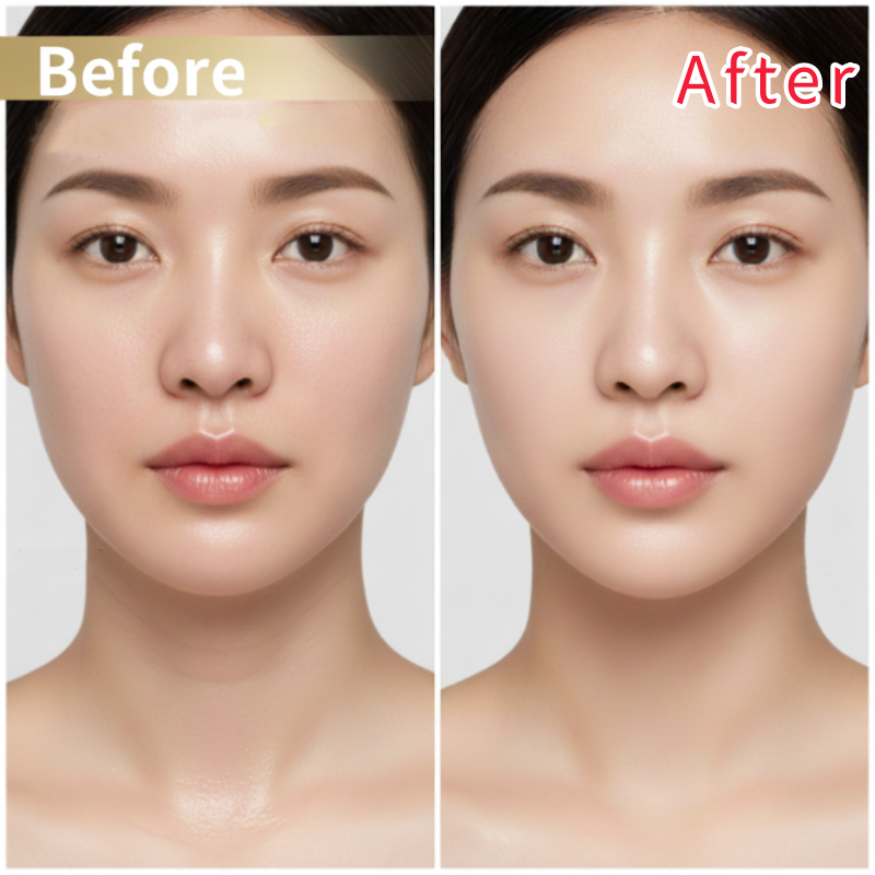 Máscara facial iluminadora e hidratante para correção de manchas.