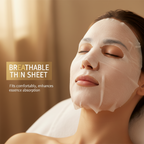 Máscara facial iluminadora e hidratante para correção de manchas.