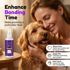 Spray para desembaraçar o pelo de cães e gatos