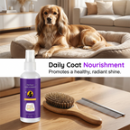 Spray para desembaraçar o pelo de cães e gatos